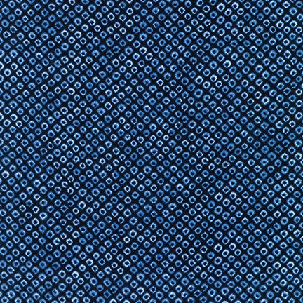Shibori Blues fabric