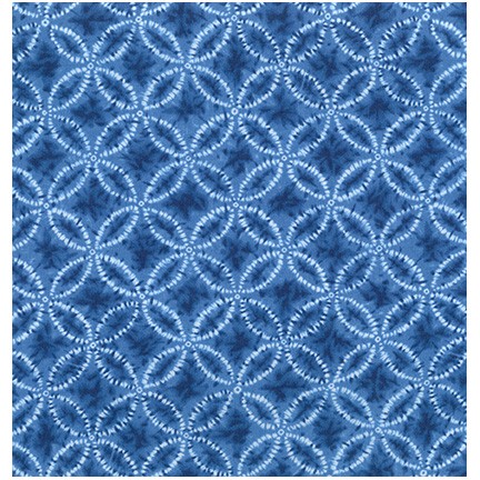 Shibori Blues fabric