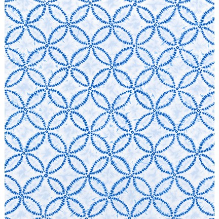 Shibori Blues fabric