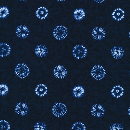 Shibori Blues fabric