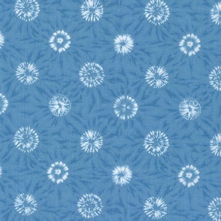 Shibori Blues fabric