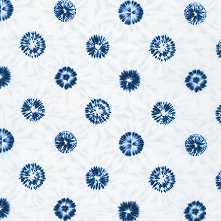 Shibori Blues fabric