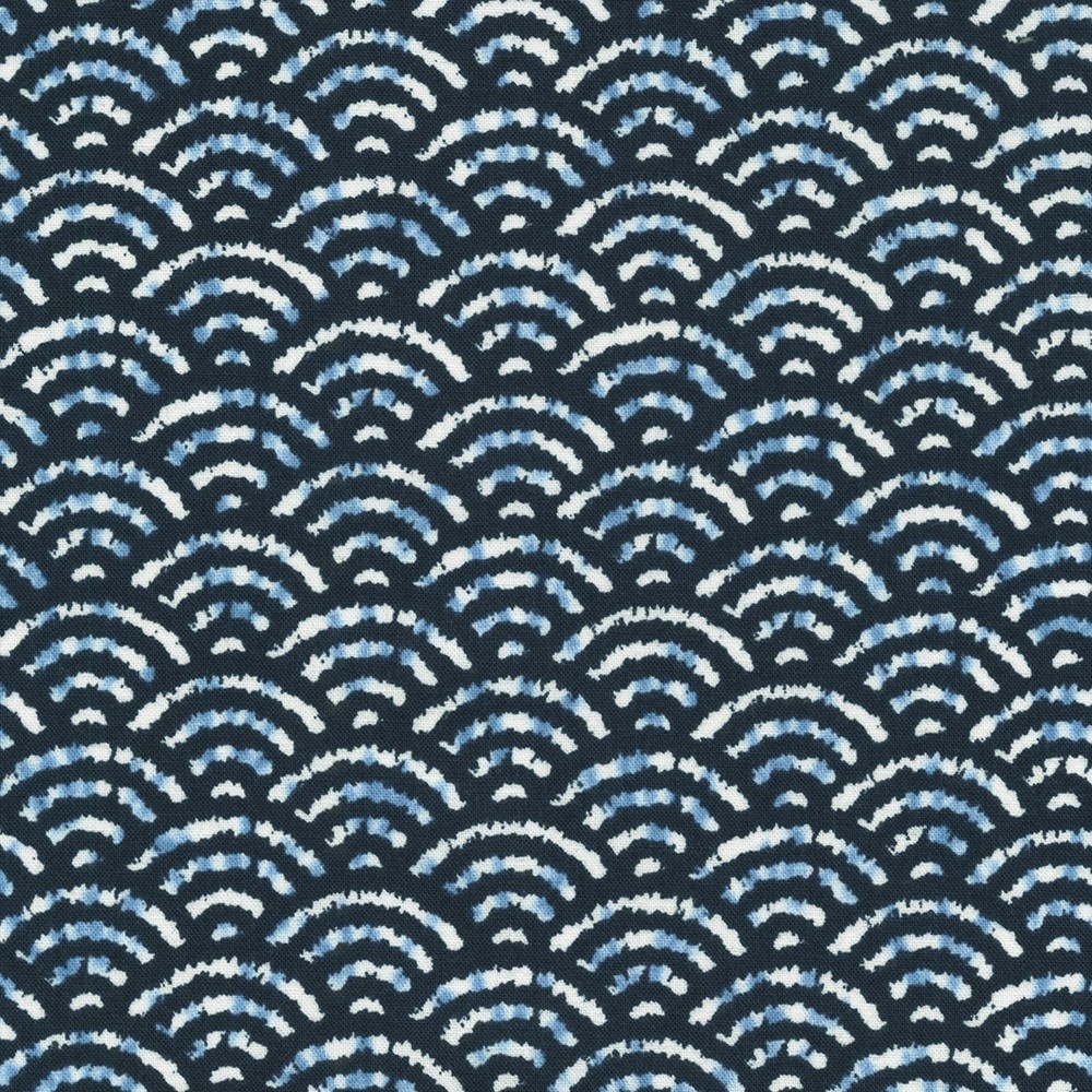 Shibori Blues fabric