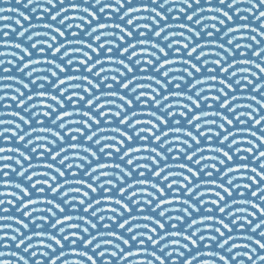 Shibori Blues fabric