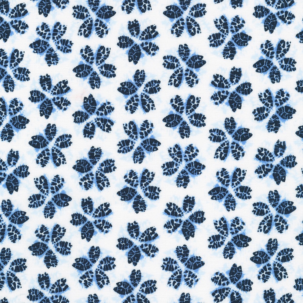 Shibori Blues fabric