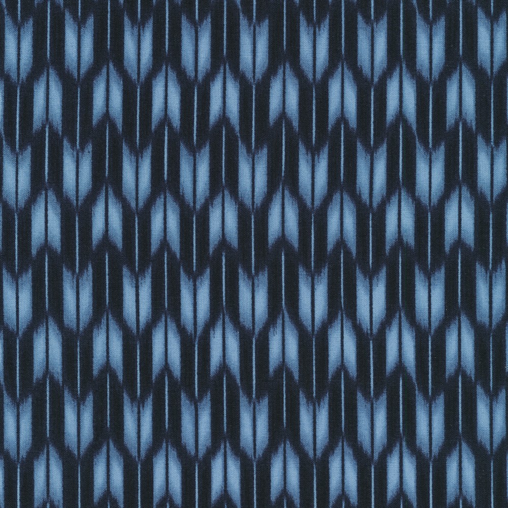 Shibori Blues fabric