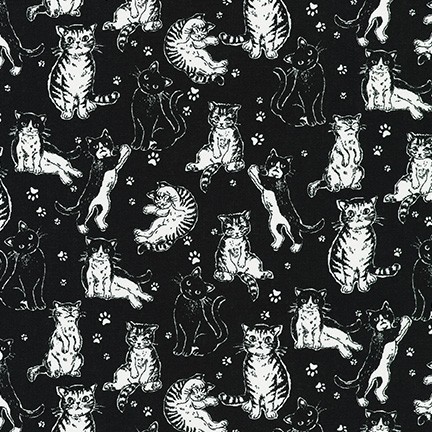 Whiskers & Tails fabric