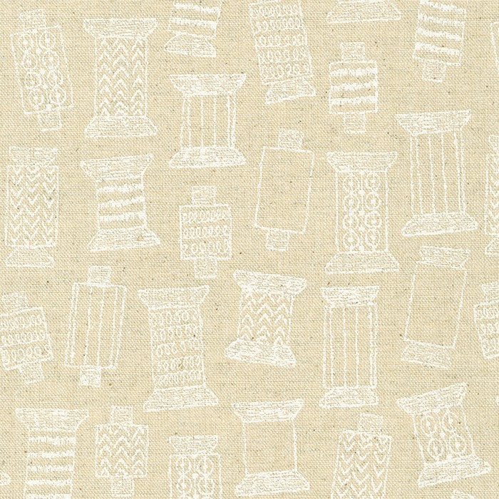 Cotton Flax Prints fabric