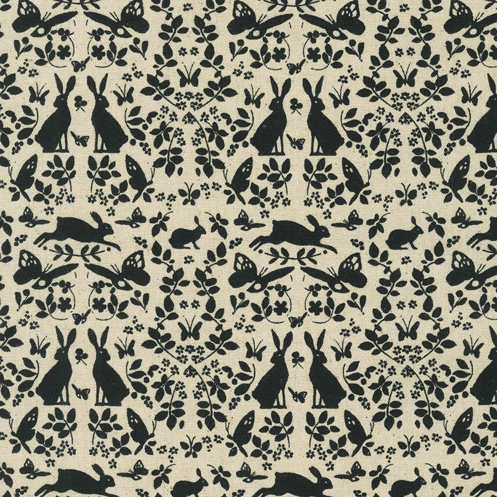 Cotton Flax Prints fabric