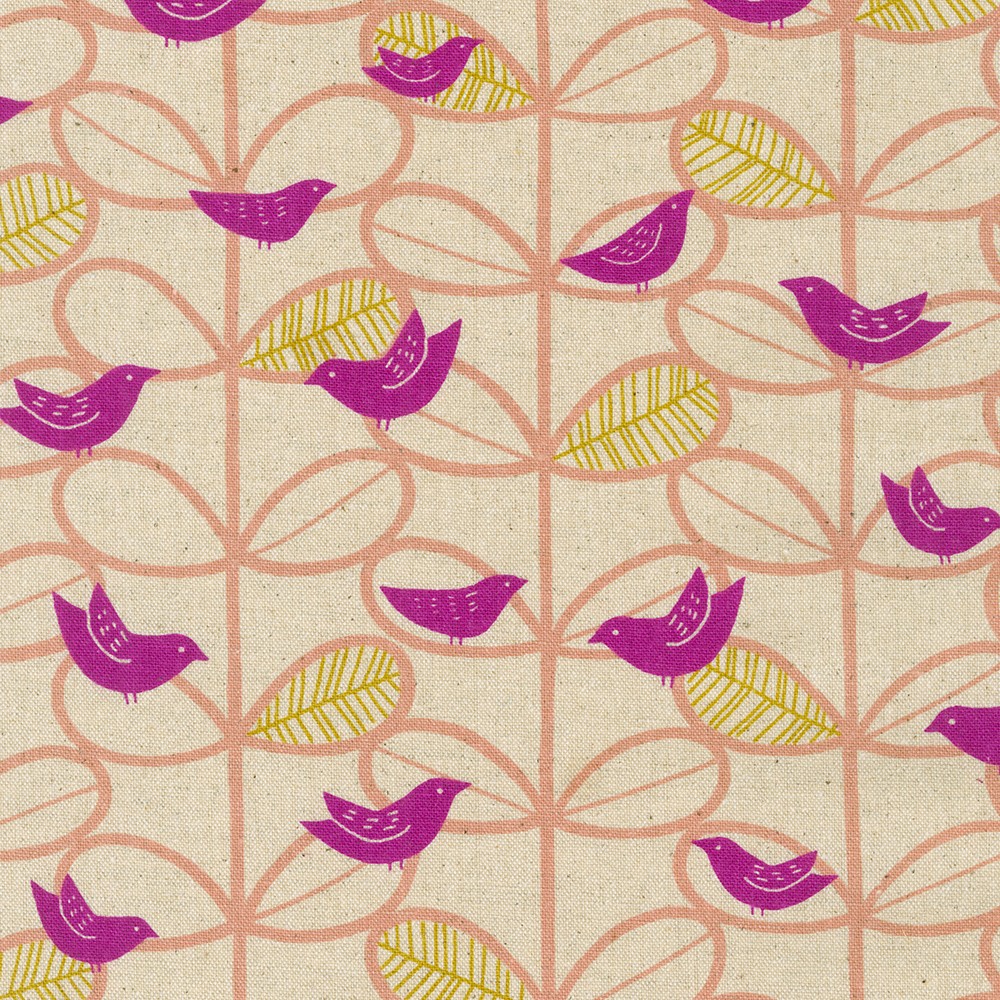 Cotton Flax Prints fabric