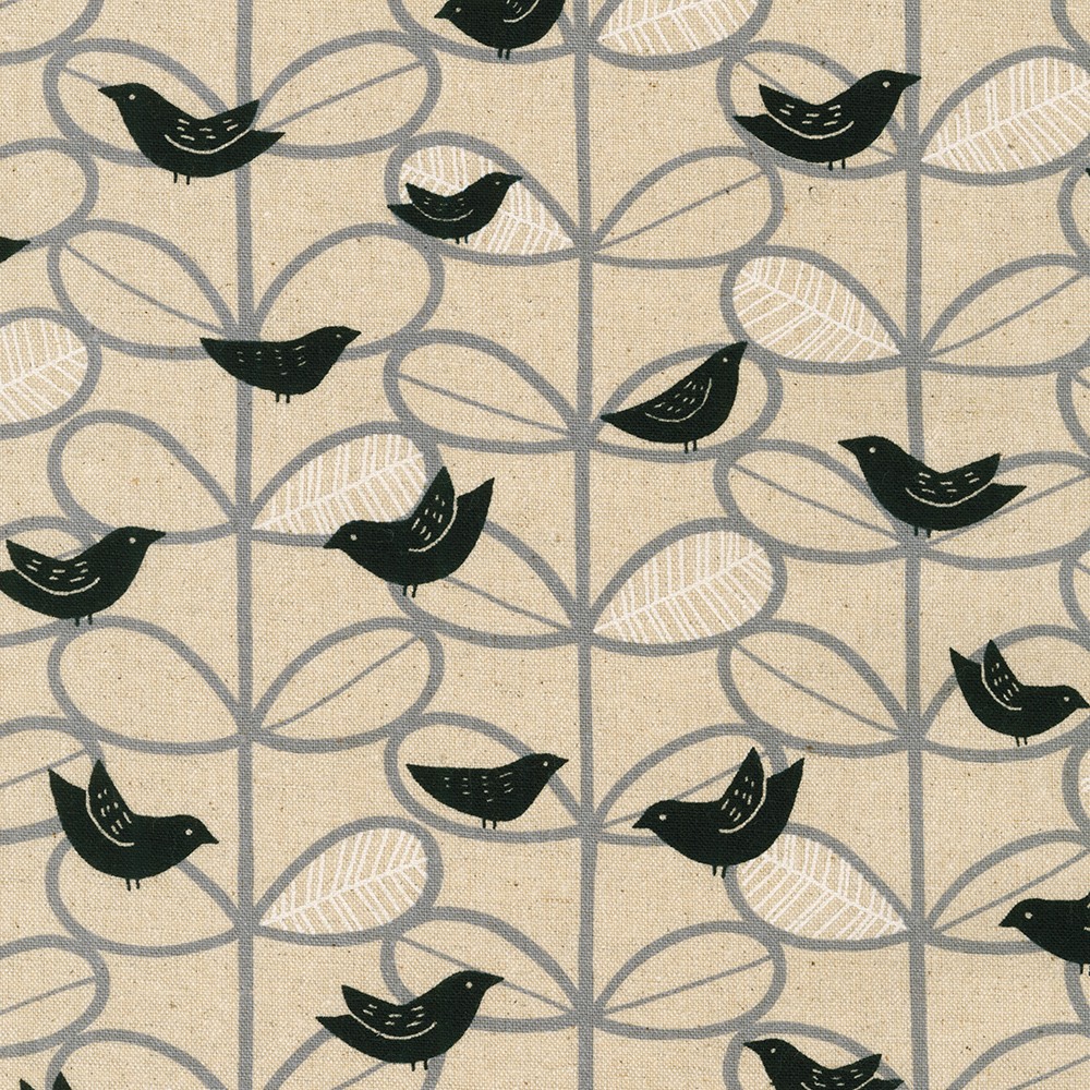 Cotton Flax Prints fabric