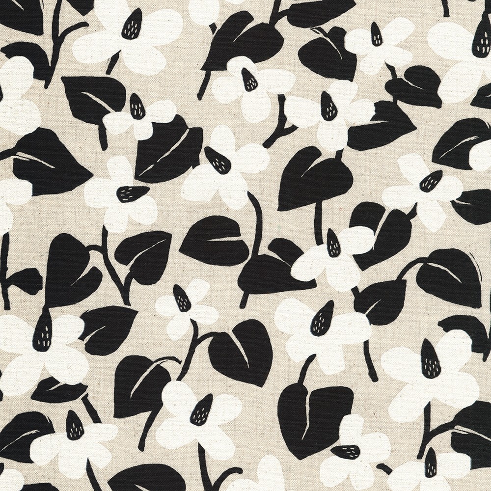 Cotton Flax Prints fabric