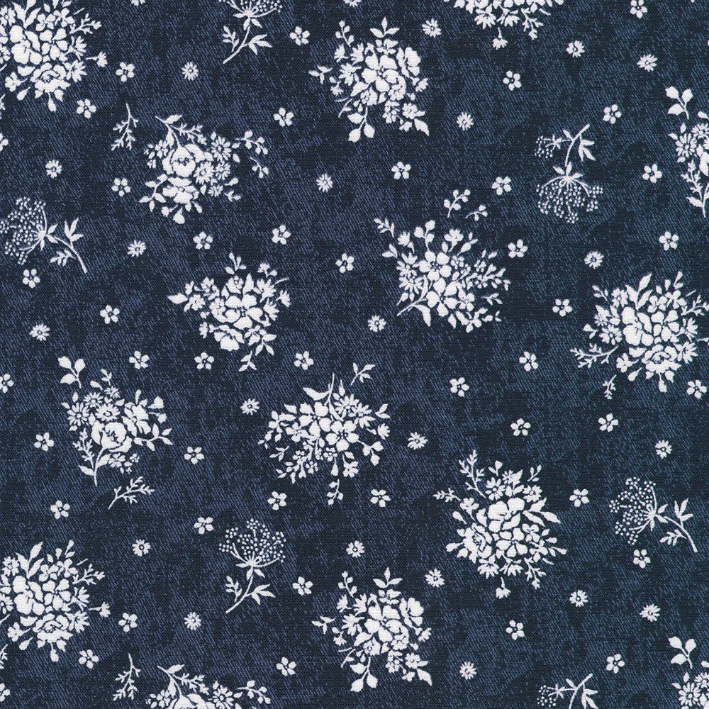 Indigo Garden fabric
