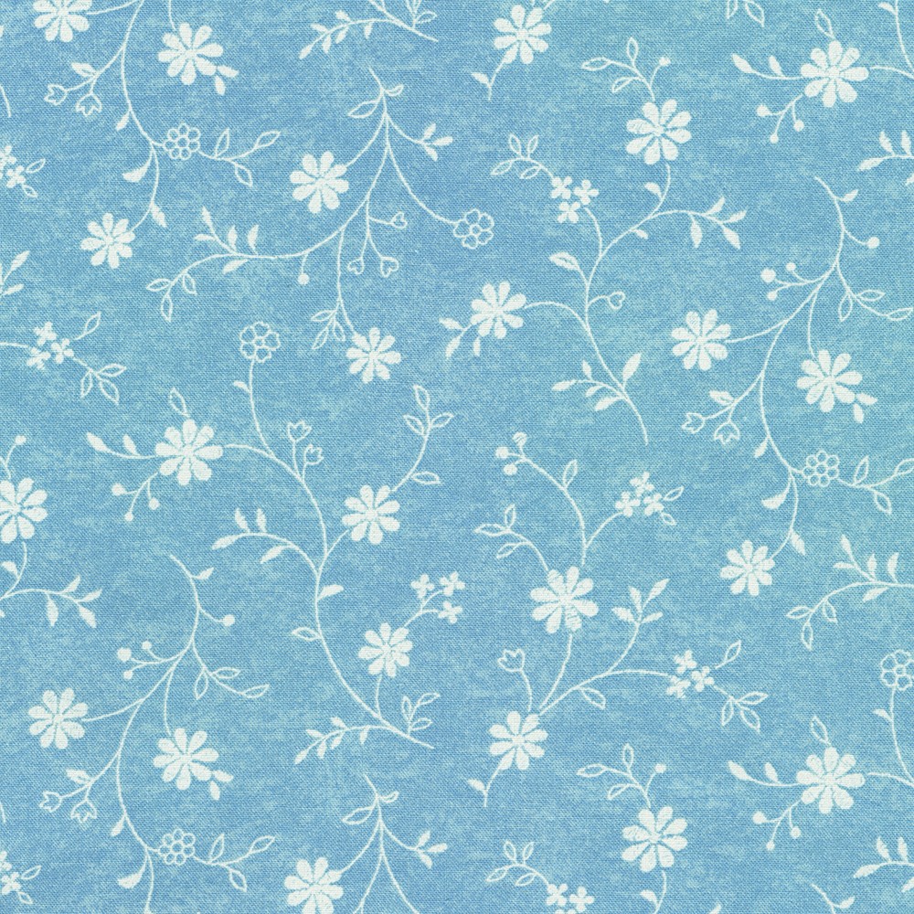 Indigo Garden fabric