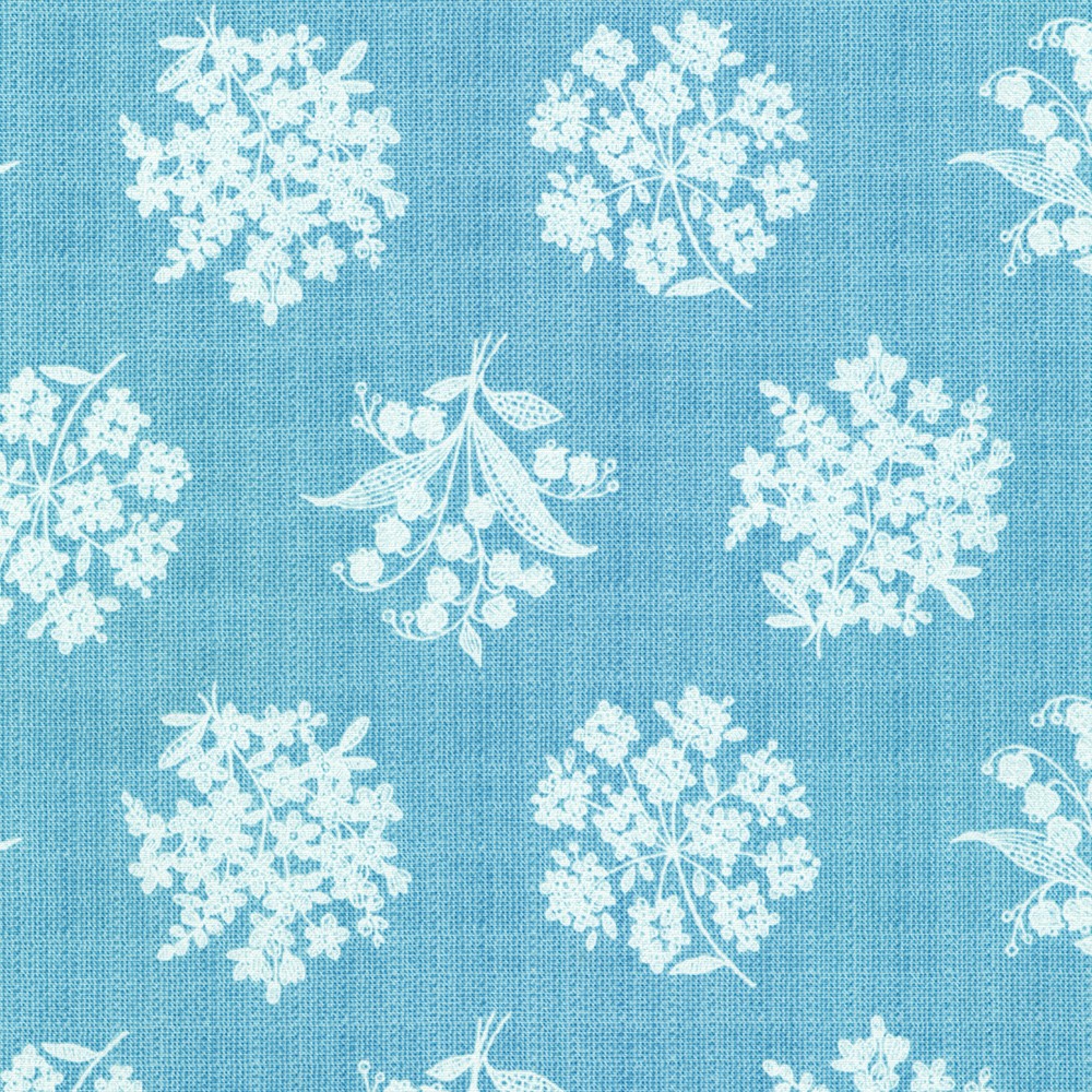 Indigo Garden fabric