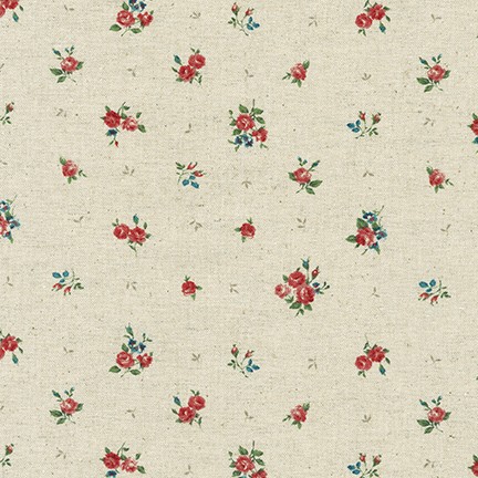 Cotton Flax Prints fabric