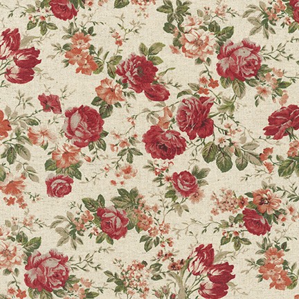 Robert Kaufman Fabrics: SB-87505D3-1 ROSE by Sevenberry from Cotton ...