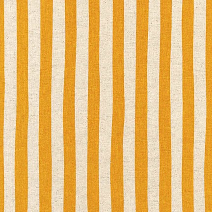 Sevenberry: Canvas Natural Stripes fabric