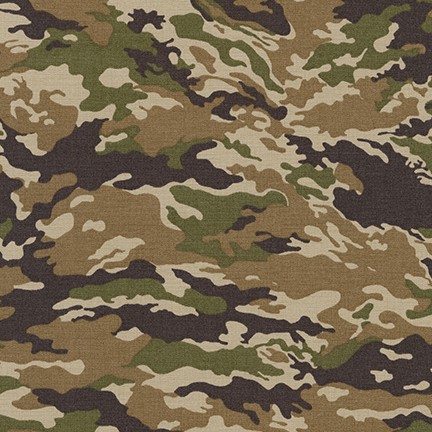 Sevenberry: Camouflage  fabric