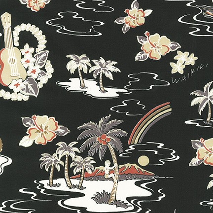 EcoVero Aloha Prints fabric