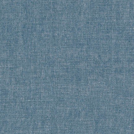 Galway Indigo Linen fabric