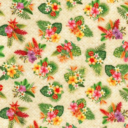 Tropical Gardens: Aloha Iki fabric