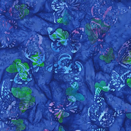Artisan Batiks: Watercolor Blossoms fabric