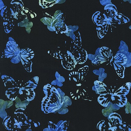 Artisan Batiks: Watercolor Blossoms fabric