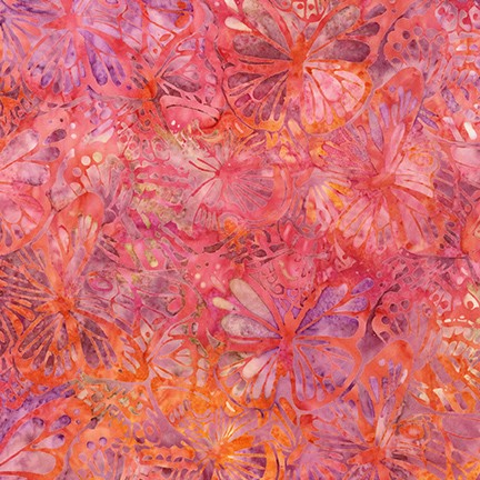 Artisan Batiks: Watercolor Blossoms fabric