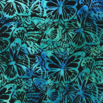 Artisan Batiks: Watercolor Blossoms fabric