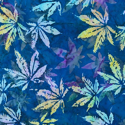 Artisan Batiks: Cannabis Sativa fabric