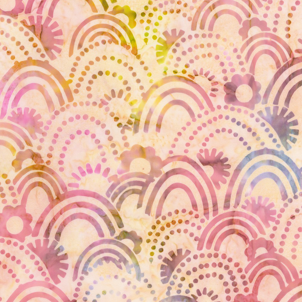 Artisan Batiks:  Retro Rainbow fabric