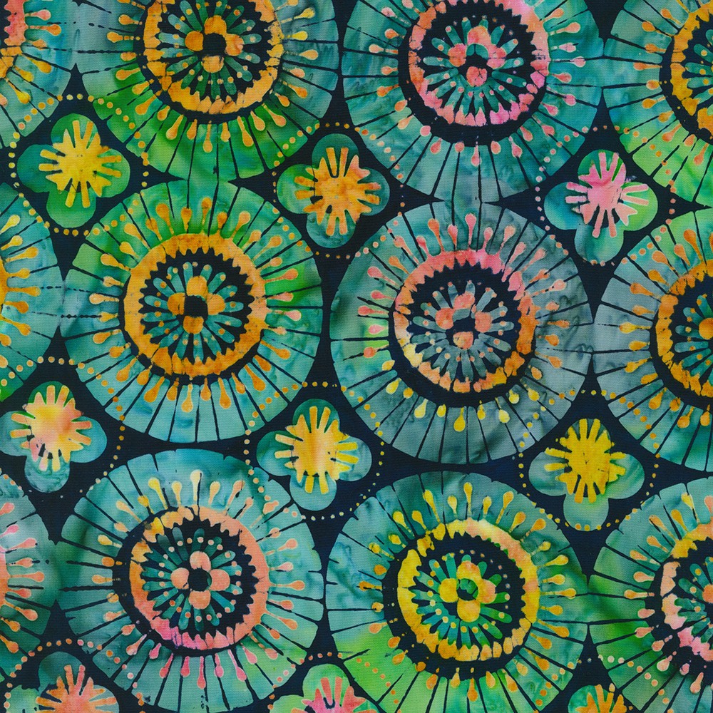 Artisan Batiks: Retro Rainbow fabric