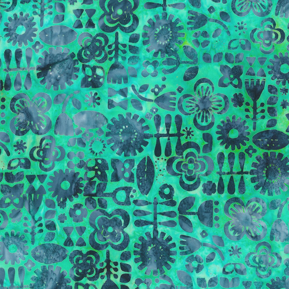 Artisan Batiks: Retro Rainbow fabric