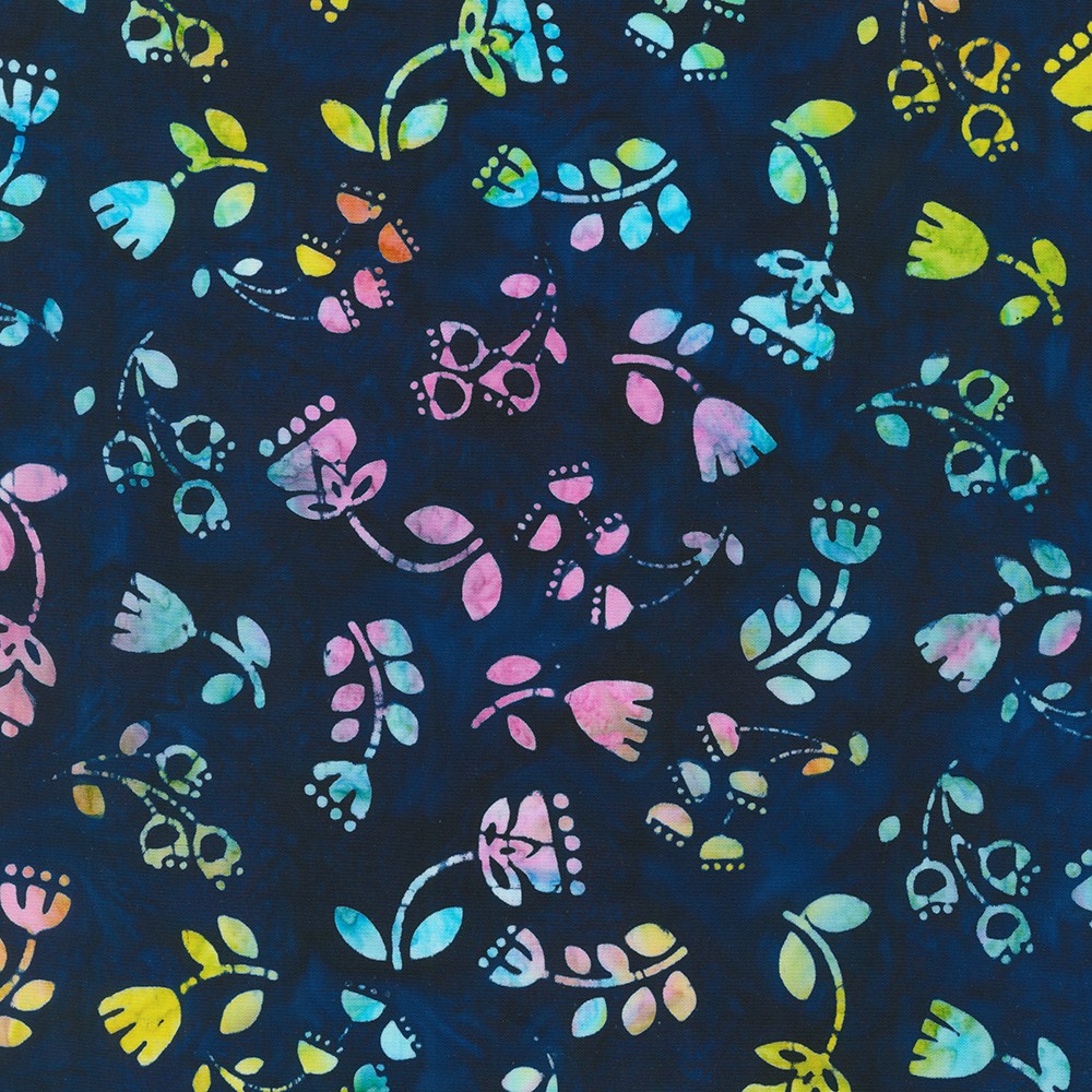Artisan Batiks: Retro Rainbow fabric