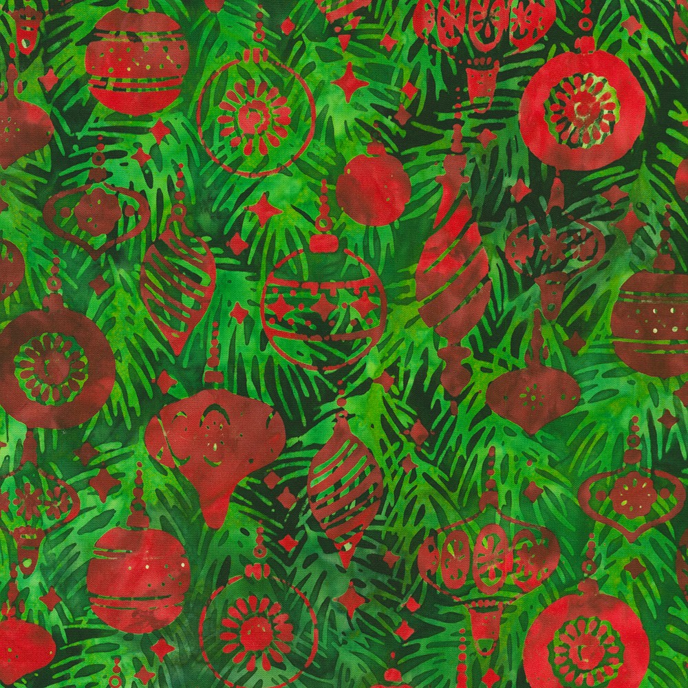 Artisan Batiks: Colors of Christmas fabric