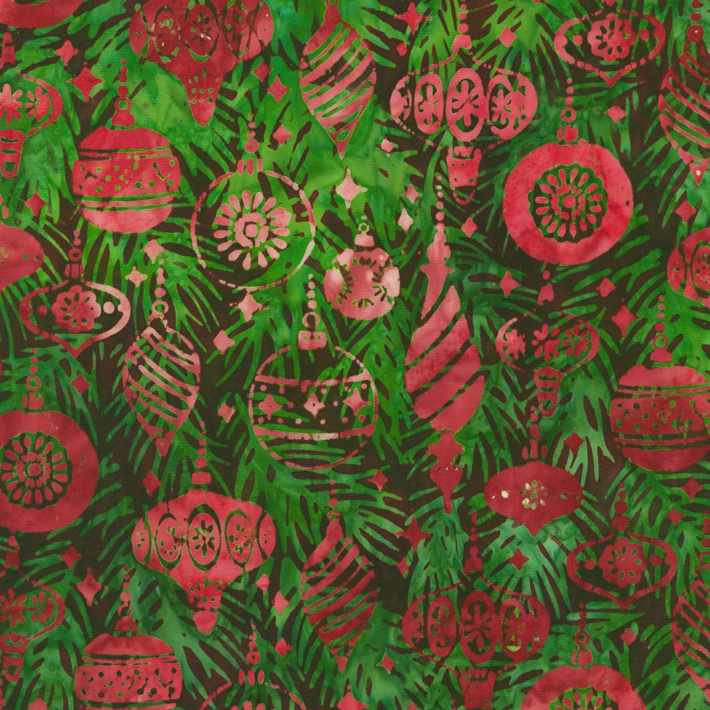 Artisan Batiks: Colors of Christmas fabric