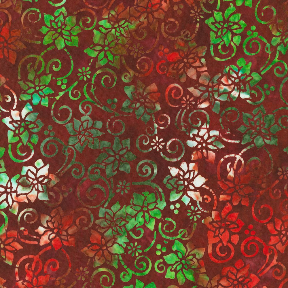 Artisan Batiks: Colors of Christmas fabric