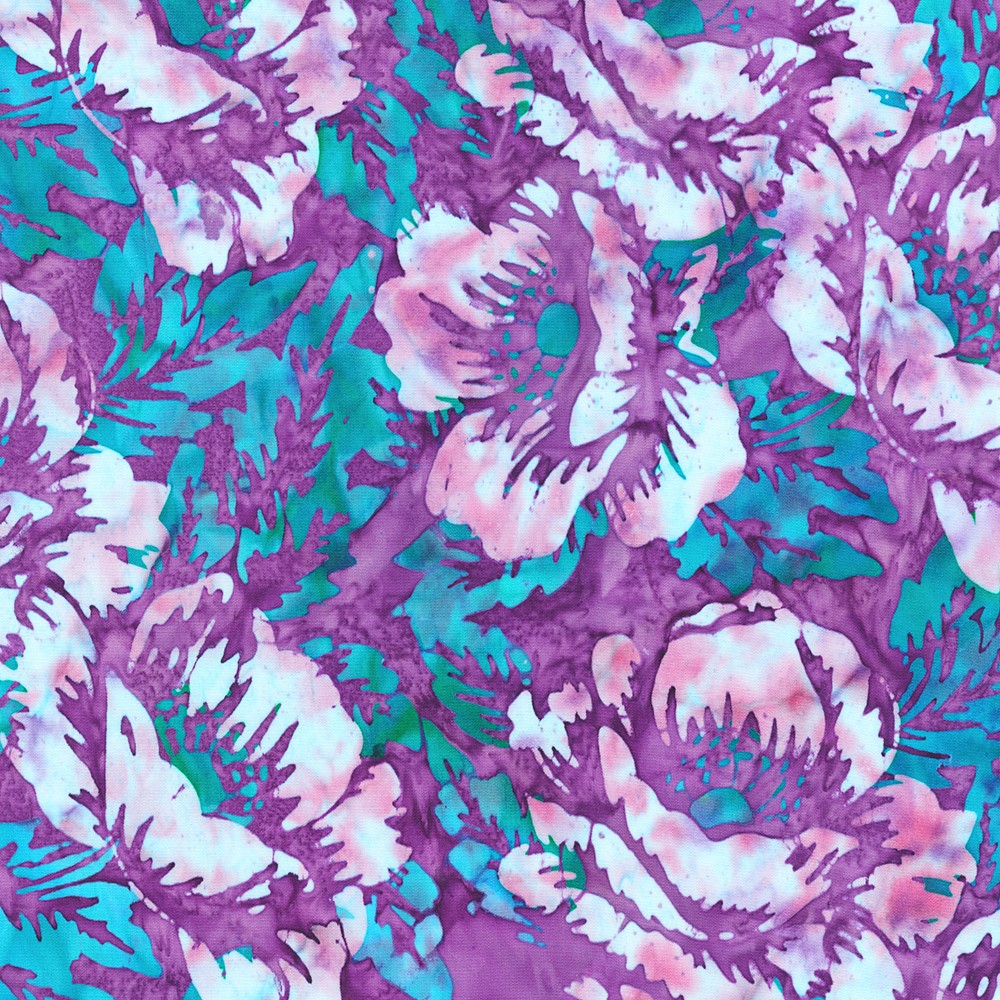 Artisan Batiks: Wild Poppies fabric