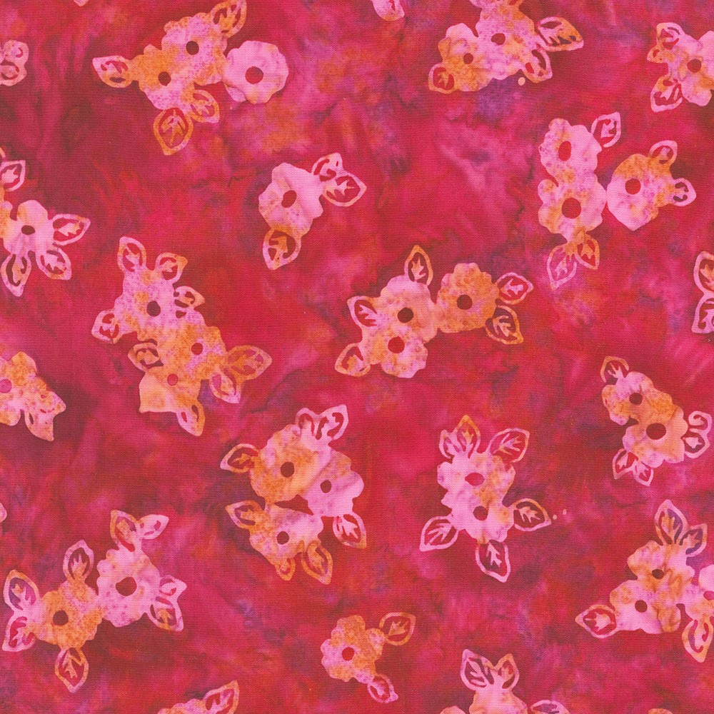 Artisan Batiks: Wild Poppies fabric