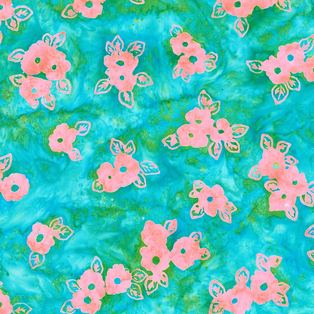 Artisan Batiks: Wild Poppies fabric