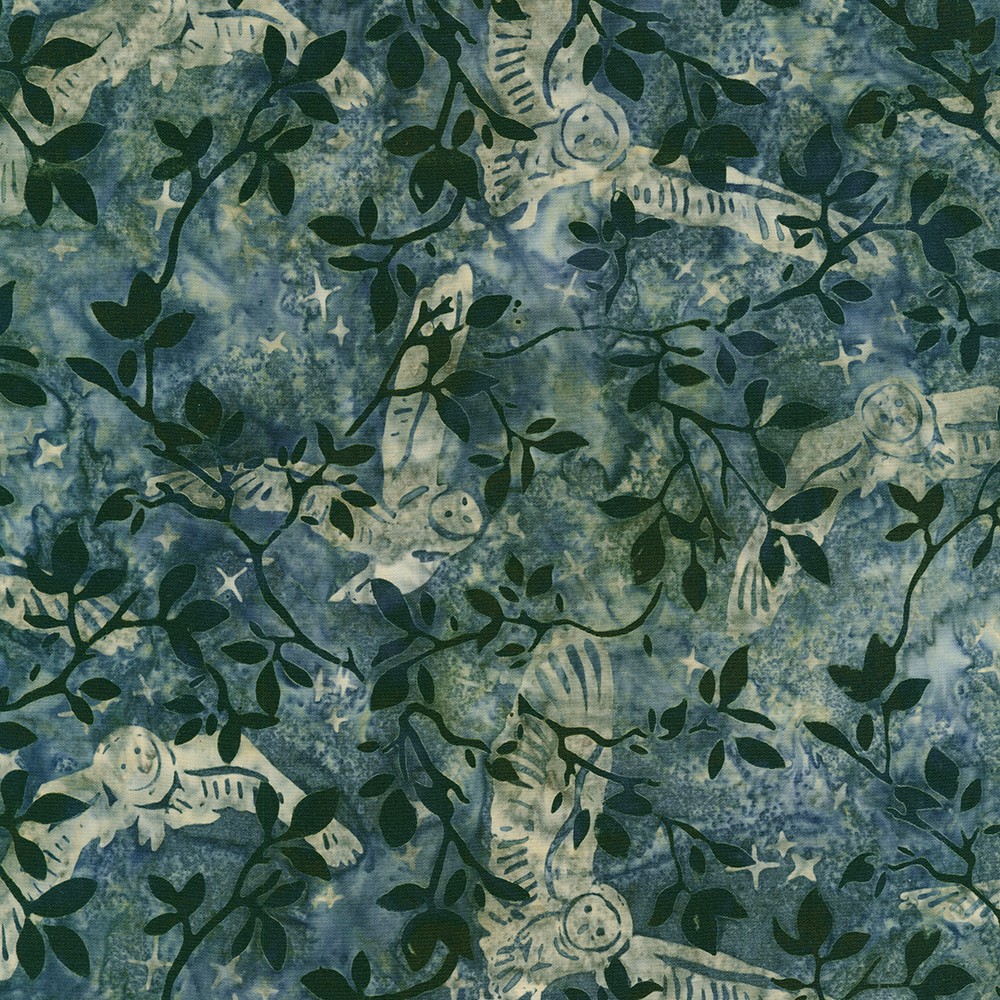 Artisan Batiks: Midnight Owls fabric