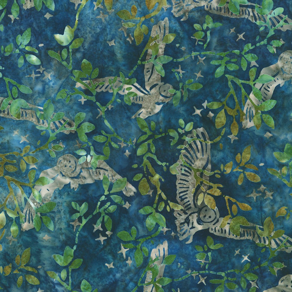 Artisan Batiks: Midnight Owls fabric