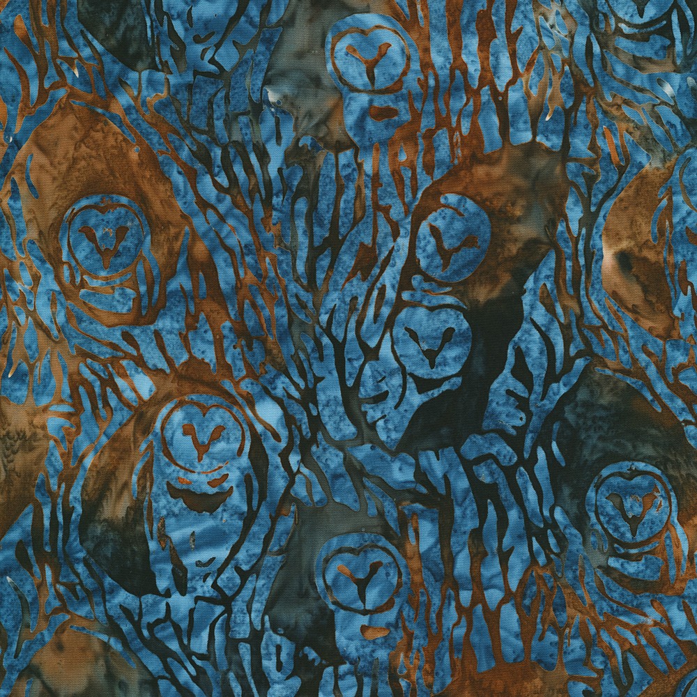 Artisan Batiks: Midnight Owls fabric