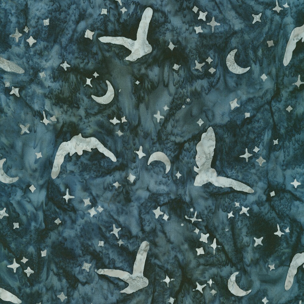 Artisan Batiks: Midnight Owls fabric