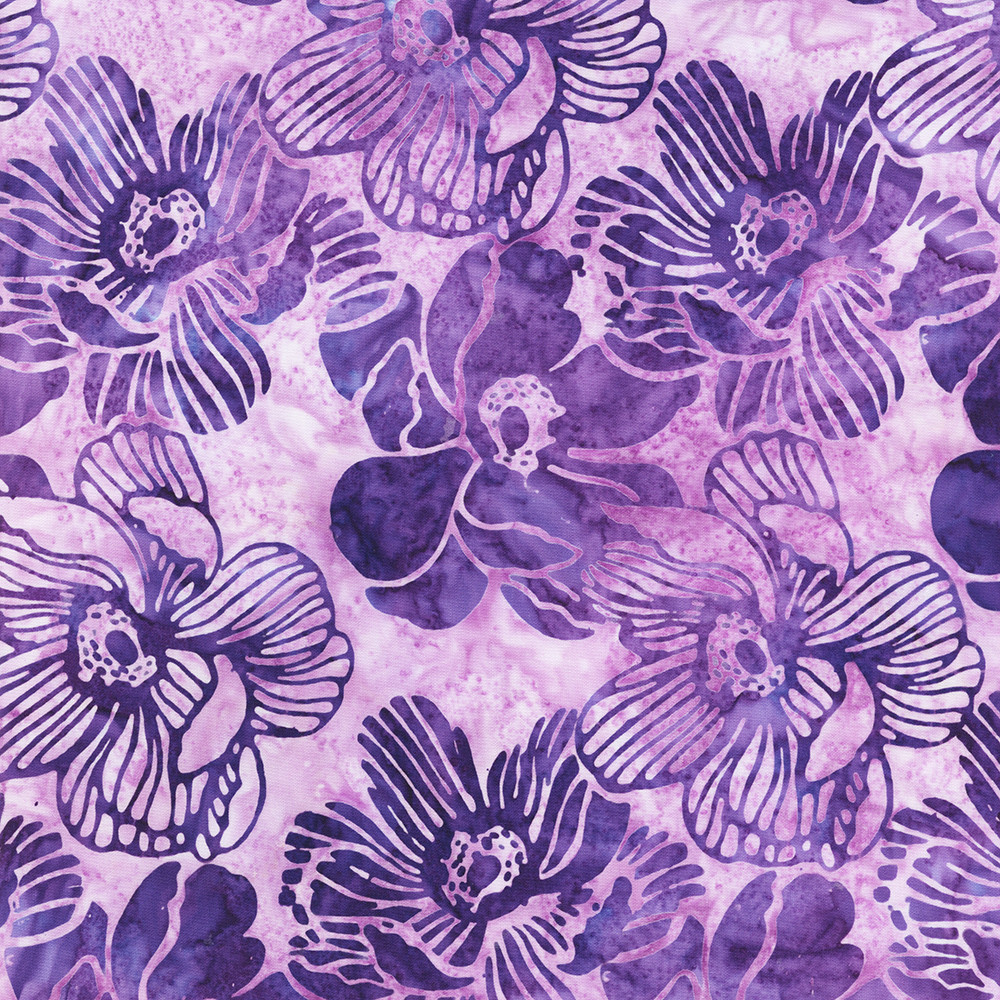 Artisan Batiks: Serene Bouquet fabric