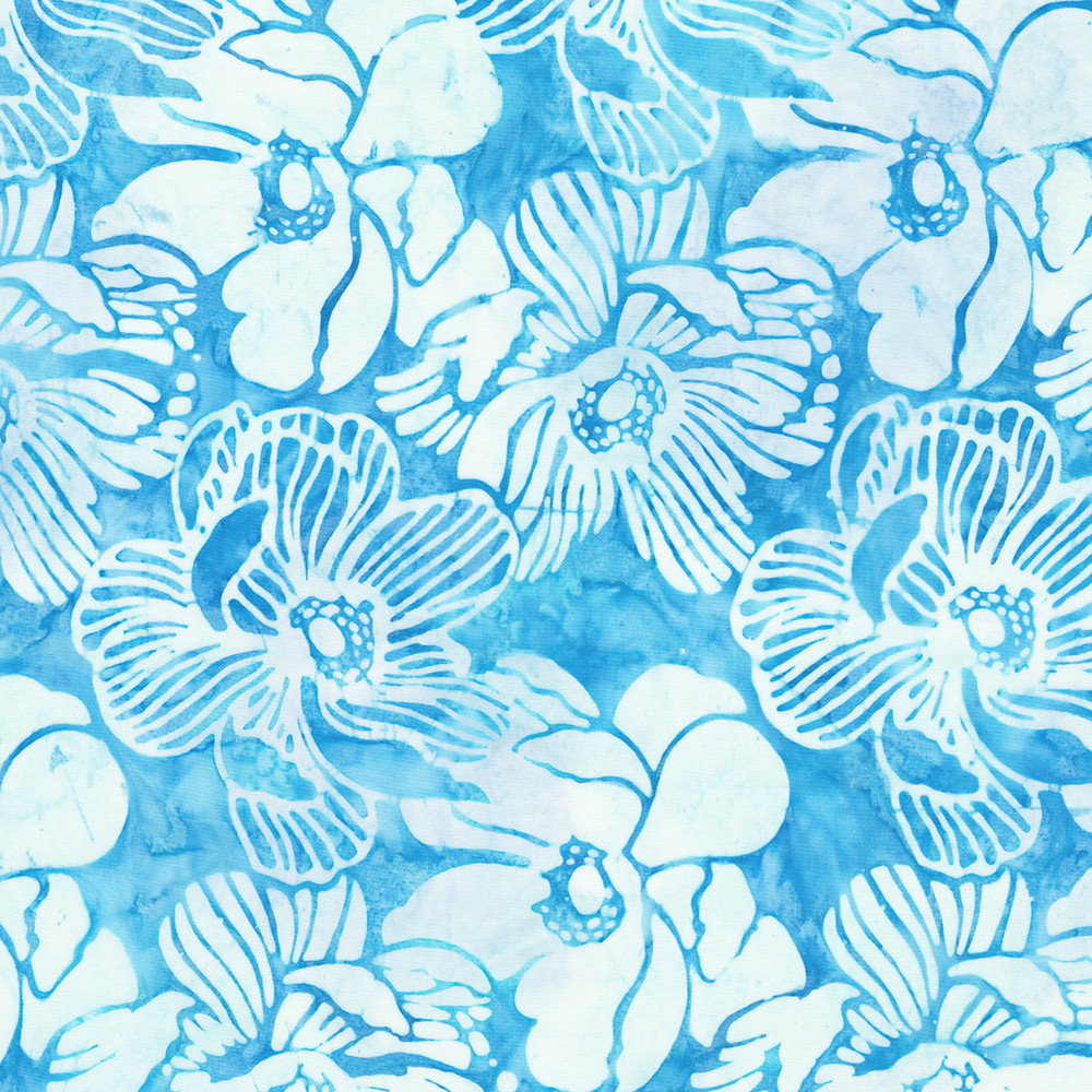 Artisan Batiks: Serene Bouquet fabric