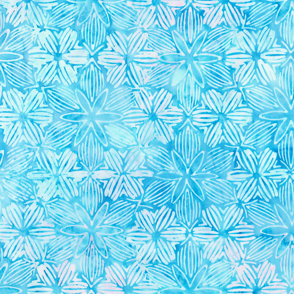 Artisan Batiks: Serene Bouquet fabric