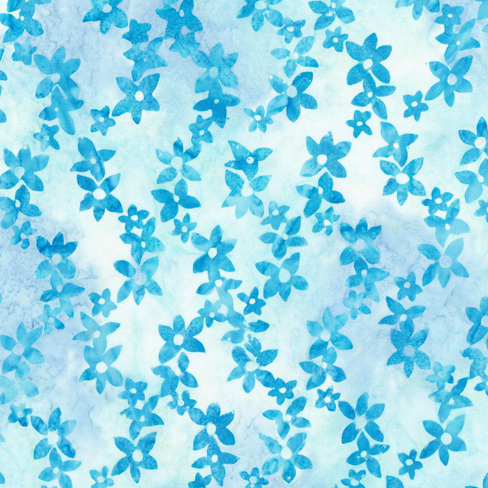 Artisan Batiks: Serene Bouquet fabric