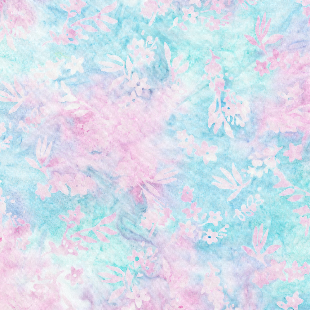 Artisan Batiks: Serene Bouquet fabric